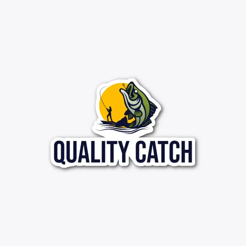 Quality Catch die-cut Stickers 